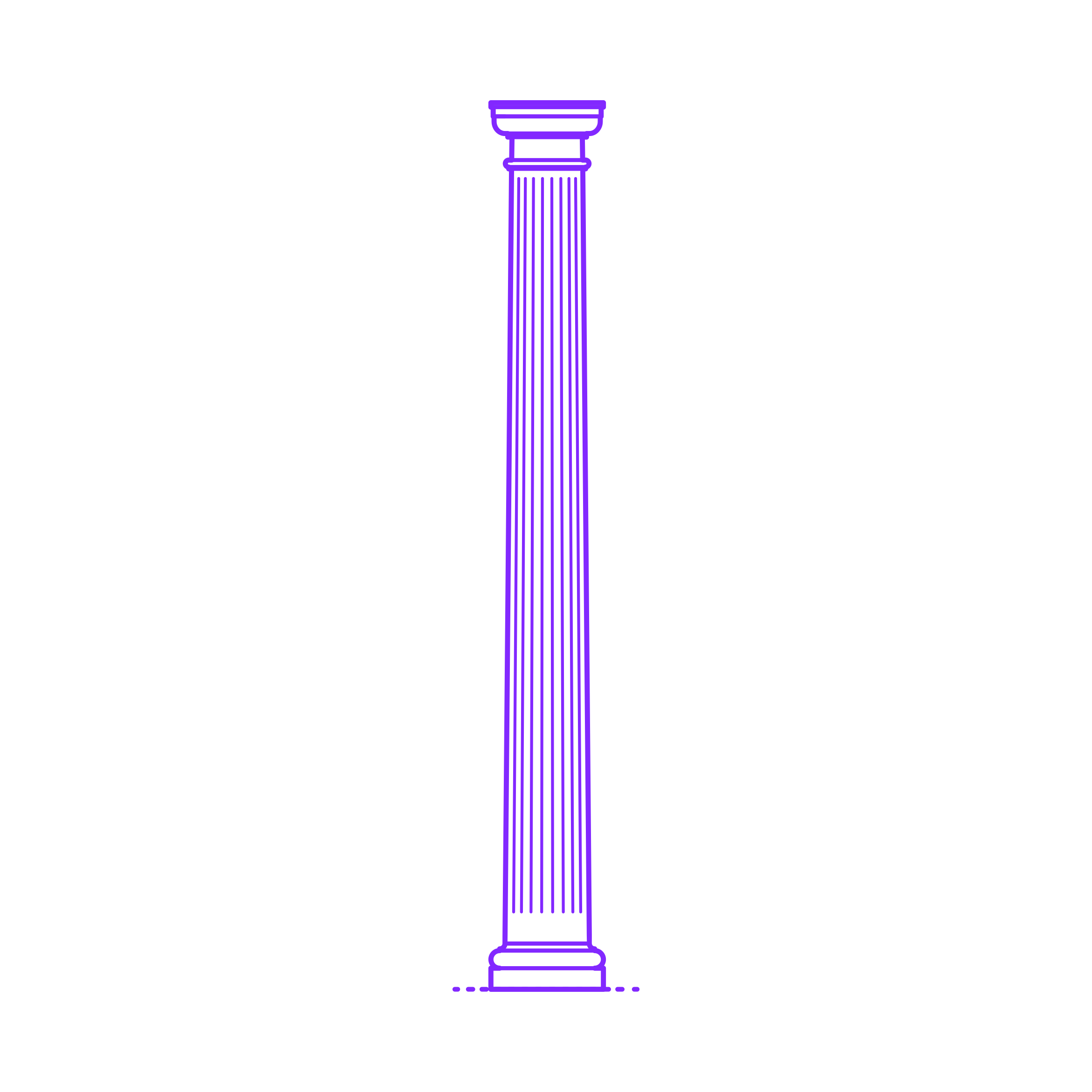 Buildings Stone Columns Roman Tuscan Tapered Fluted Medium Sketch Drawing Svg Free Vectors